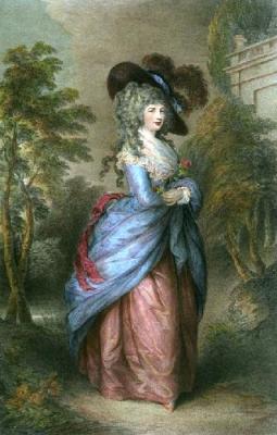 Gainsborough-Duchess-of-Devonshire -handBound costumes