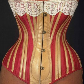 victorian corsets, historical fabrics for victorian corsetry