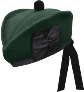 Eighteenth Century Caps - Scotch Cap - Glengarry Hat - 18th cnetruy Historical Costume - HandBound