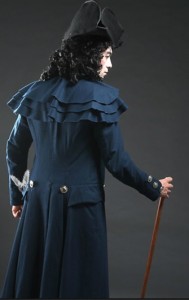 18th Century Costume - Historical Dress - Made to Measure Costumes - Great Coat - Caped Cloak - Eighteenth Century Coachman's Cape.