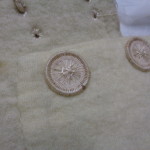 under-breeches with dorset tread buttons, 18th c under clothes and buttons