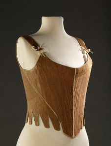 Fully Boned Stays - The origins of the corset - Historical costume - 18th century Clothing - HandBound Costumes - Bespoke Costumes - Marie Antionette clothing - Underwear History