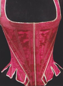 1770s stays, the staymaker, 18th c underwear and fashion, HandBound historical costumes research