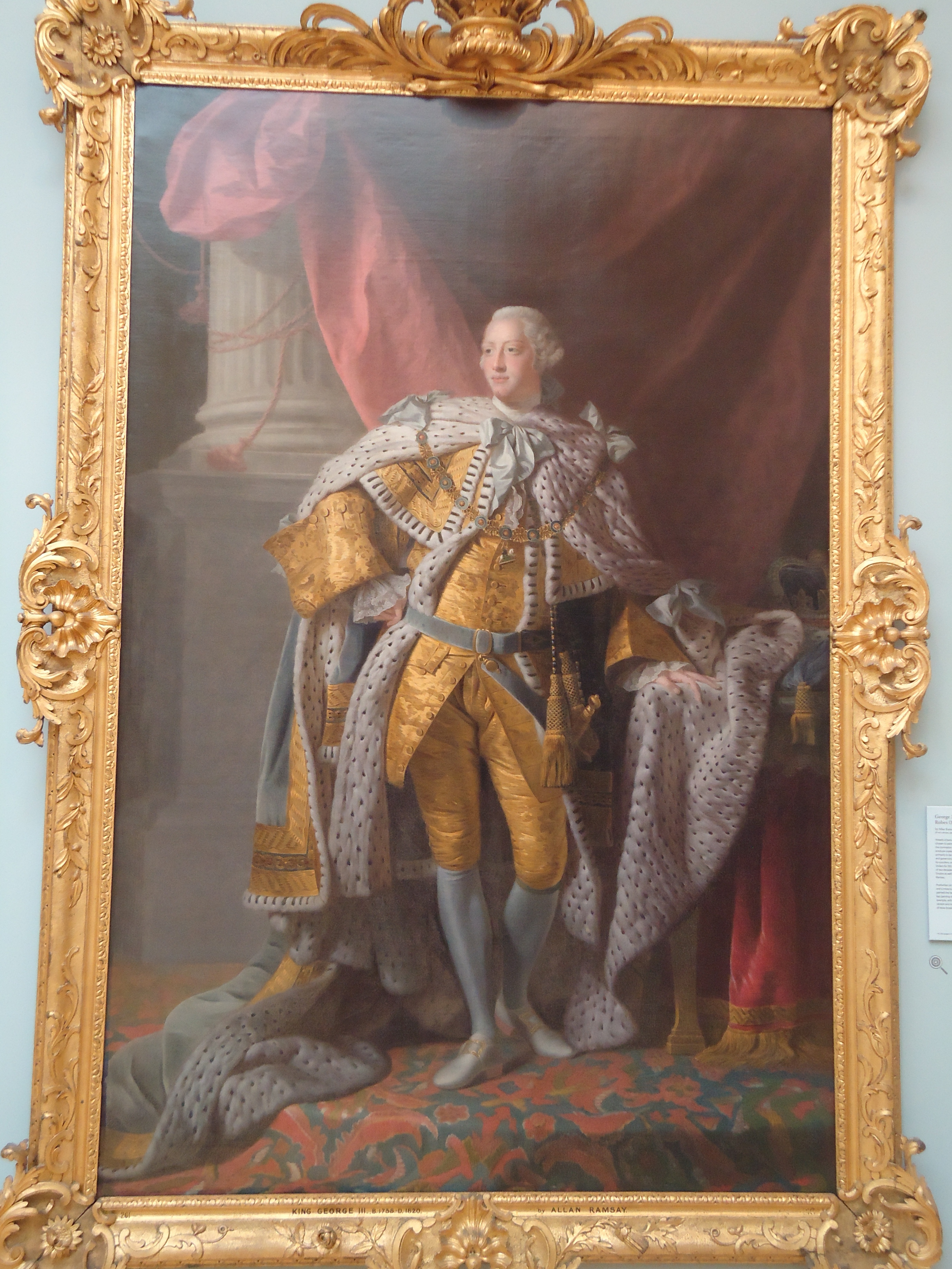 George III by Ramsey c.1763 - HandBound Costume, national portarit gallery of scotland, costume research, a look into goergian court wear, made to measure eighteenth century costume 