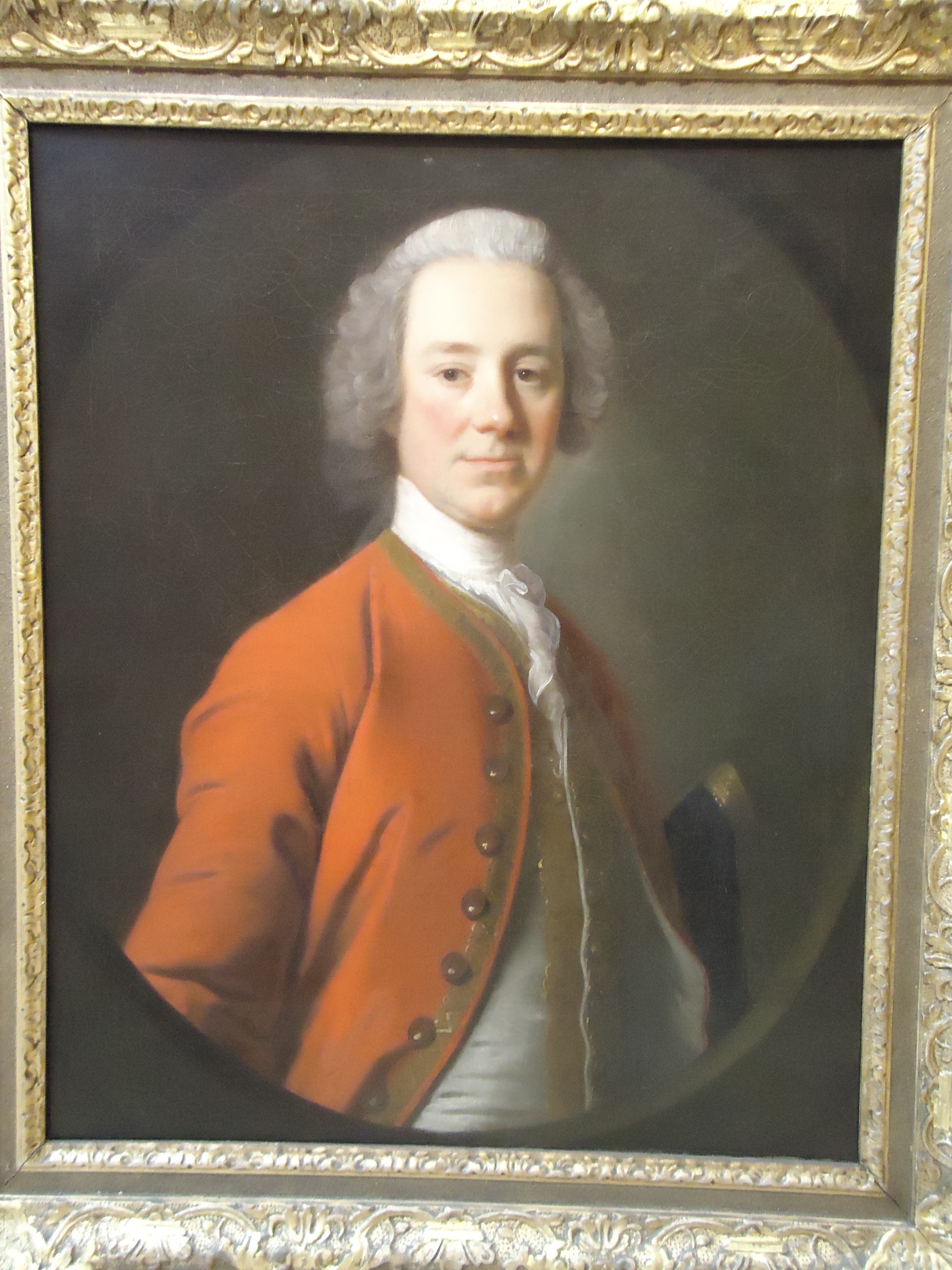 John Campbell - 4th Earl of Loudoun - Ramsey - 1747 - HandBound Eighteenth Century Costume Research, Close-up study of painting, mens fashion in the 1700's, mid-eighteenth century mens costume, bespoke historical and period costumes for men