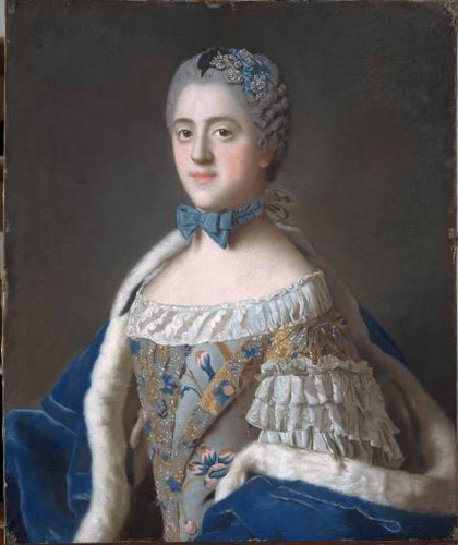 Mdm sophie of france-1750-51-Liotard-HandBound