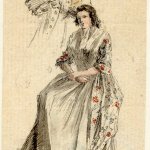 Hairdressing a lady in the mid 18th century by Paul Sandby, example of a lady in stays, HandBound made to measure Historical costume, hand made Historical and period clothing, re-enactment costume, theatre and film costumiers, custom made corsets, HandBound Corset and costume research