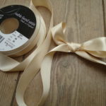 Cream Berisford Ribbon for costume supplies, 5mm silver ribbon double sided satin, berisford Ribbons, historical costume supplies, Onlien haberdashery, online costume supplies, online ribbon store, online fabric shop