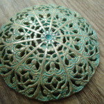 Medieval Pendants, Art Nuveau pendant-fastener-brooch-Decoration, Historical Costume Trimmings, Online Haby and Fabric supplies