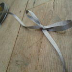 Grey or Silver grosgrain Ribbon for costume supplies, 5mm silver ribbon double sided satin, berisford Ribbons, historical costume supplies, Onlien haberdashery, online costume supplies, online ribbon store, online fabric shop