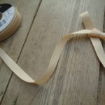 Online Haberdashery Supplies, Historical Looking Trims, natural ribbons for sale, berisford's rustic ribbon - dark cream col 50, Inline Historical Fabric suppliers, Hand made and Bespoke Historical Costumes based on items from the museums by HandBound Costumes,