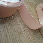 Pink 25mm Rustic Ribbon by Berisford Ribbons Suppliers, Online Haberdashery Supplies, Historical Looking Trims, natural ribbons for sale, berisford's rustic ribbon - dark cream col 50, Inline Historical Fabric suppliers, Hand made and Bespoke Historical Costumes based on items from the museums by HandBound Costumes,