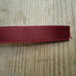 Maroon red ribbon - Online Ribbon stockists, Spiral ribbon brand - col.30, historical costume trims and supplies, Period Clothing accesories, HandBound Historical Costumes supplies, Online fabric and ribbon shop