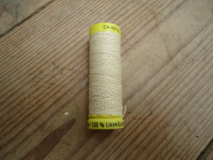 100% Linen Thread, Gutermann Thread, Online Haberdashery, Online Fabrics, handBound Made to Measure Costumes and Online Historical fabrics, where can I buy natural threads, historical costume supplies, Re-enactment supplies,