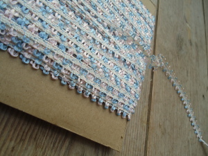 Fly trim Alternative for 18th century costumes, picot edged trim, online haberdashery, trims and laces for sale at HandBound Costumes, hand made historical costumes for sale, braid for sewing