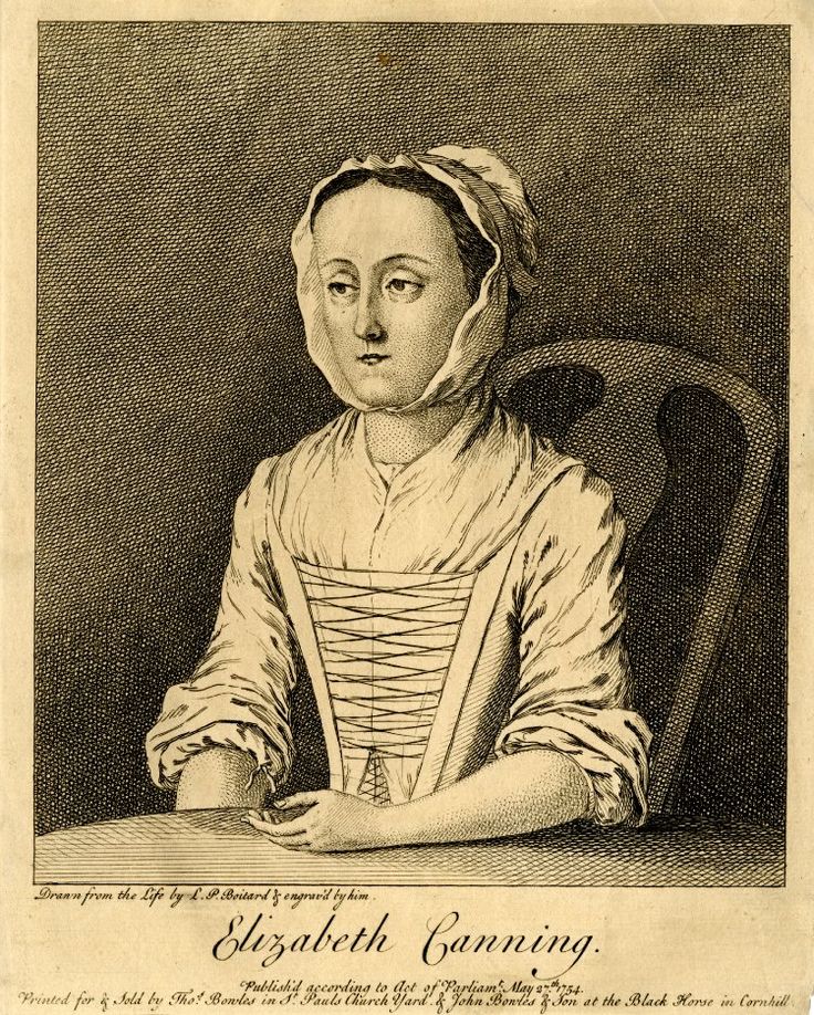 Elisabeth Canning - 1754 - Brit Mus -Boitard