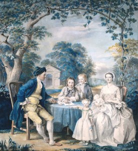 period clothing and historicalc ostume for living historians, what the georgians worem 1750s fashion and accessories, how to wear mid 18th century fashion, hand made historical costumes by HandBound costumes