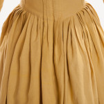 18th century construction of a gown, methods of sewing - historical costume, How to dress an 18th c stomacher, what were stomachers,accurate historical costume made to measure and for tv film theatre and reenactment