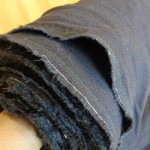 navy linen mixes, plain linens for sale, online haberdashery and fabric store, historical fabric supplies, period costume cloths, reenactment fabrics, HandBound historical costumes and fabrics