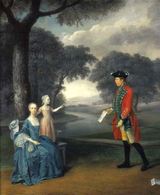 arthur devis paintings, 1760s images, period costume and historical dressmaking, accurate 18th c georgian costume, reenactment clothing