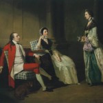 family history images, what was life like in georgian times, 1760s fashion, how was the neckcloth worn, a study into black neck handkerchiefs in the 18thc