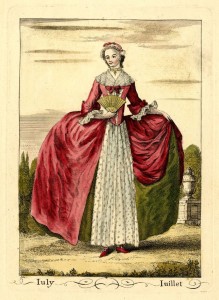 were there differences in fashion for the seasons in the 18th c, I need an 18th c dressmaker, period seamstress for 18th c costume needed, what was worn during the summer in the 1700s
