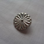 reproduction 18th c buttons, reenactment replica 18th c supplies, cut metal buttons for sale