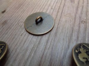 coats of arm buttons for uniforms and historical reenactment, metal buttons for sale with stamped fronts