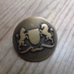 metal blazer buttons with a coat of arms, shield buttons for sale, online history buttons