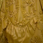 petticoats decorated with flounces and swathes - 18th centuyr rococo fashion by HandBound Costumes