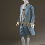 c.1760s mans Court suit - LAMCA collection- HandBound Costumes