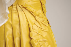 what's a furbelow trim - 18th century costume