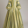 Full Back view of 1760s night-gown