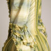 side view of ruffles and back - 18th century fashion