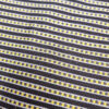black and yellow striped silk cloth 18th c
