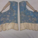Blue Covered Stays - Manchester Costume Galleries